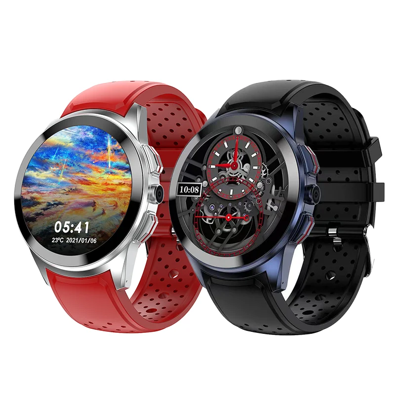 

KarenM 1.39 AMOLED HD Camera Smart Watch 4G Sim Card GPS Android Wifi Phone Calling Health Tracking Smartwatch LT10