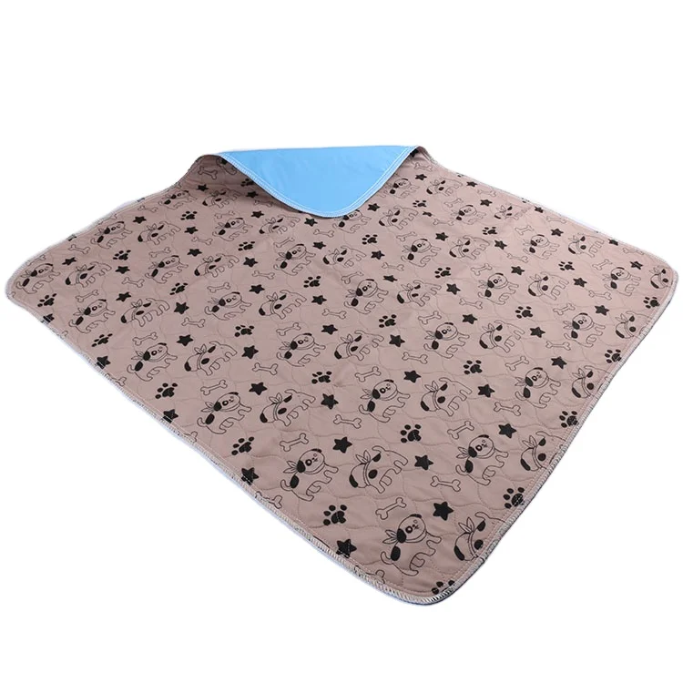 

Best Selling Pet Potty Training Pads, Brown with printing