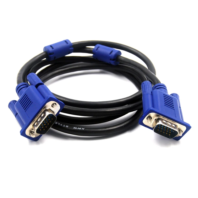 

Factory Bulk Supply Computer Accessories Vga Monitor Power Cable Cables, Blue