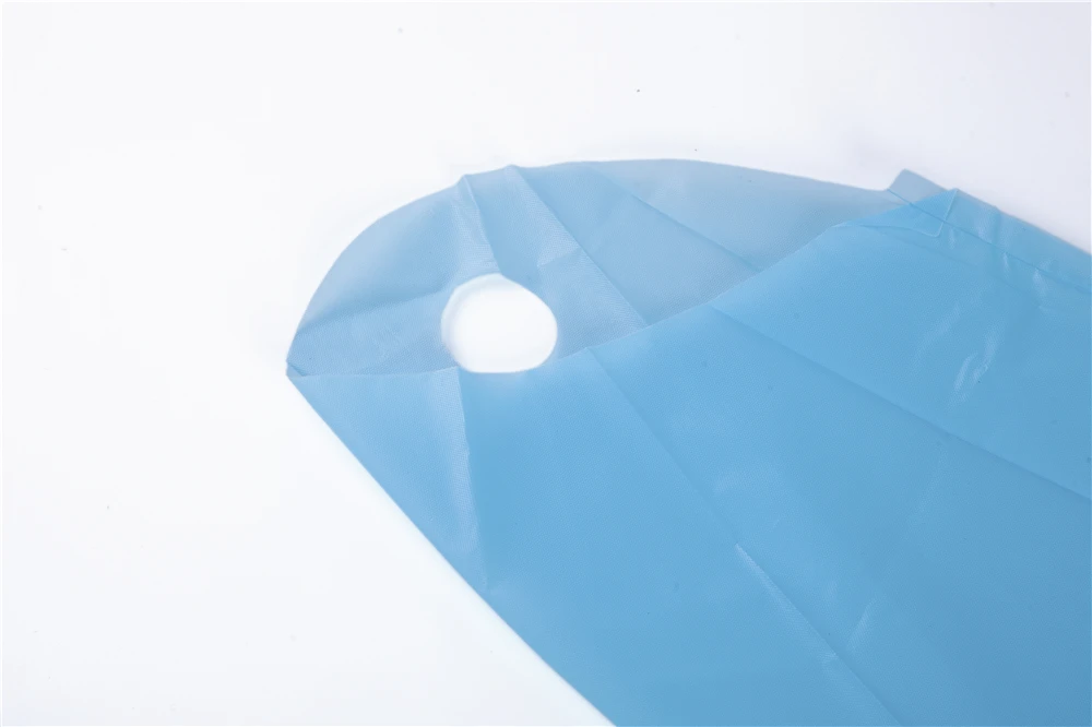 Heir Cutting Disposable Apron Plastic Cpe Disposable Aprons Disposable