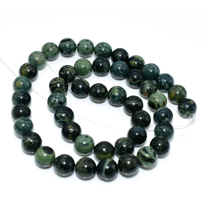 

Trade Insurance 4/6/8/10/12mm High Quality Natural New Kambaba Jasper Loose Beads