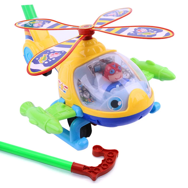 

Customizable push drag toys Baby Toddler Strollerairplane Children's Educational toys aircraft Walker with Wheels kids toys