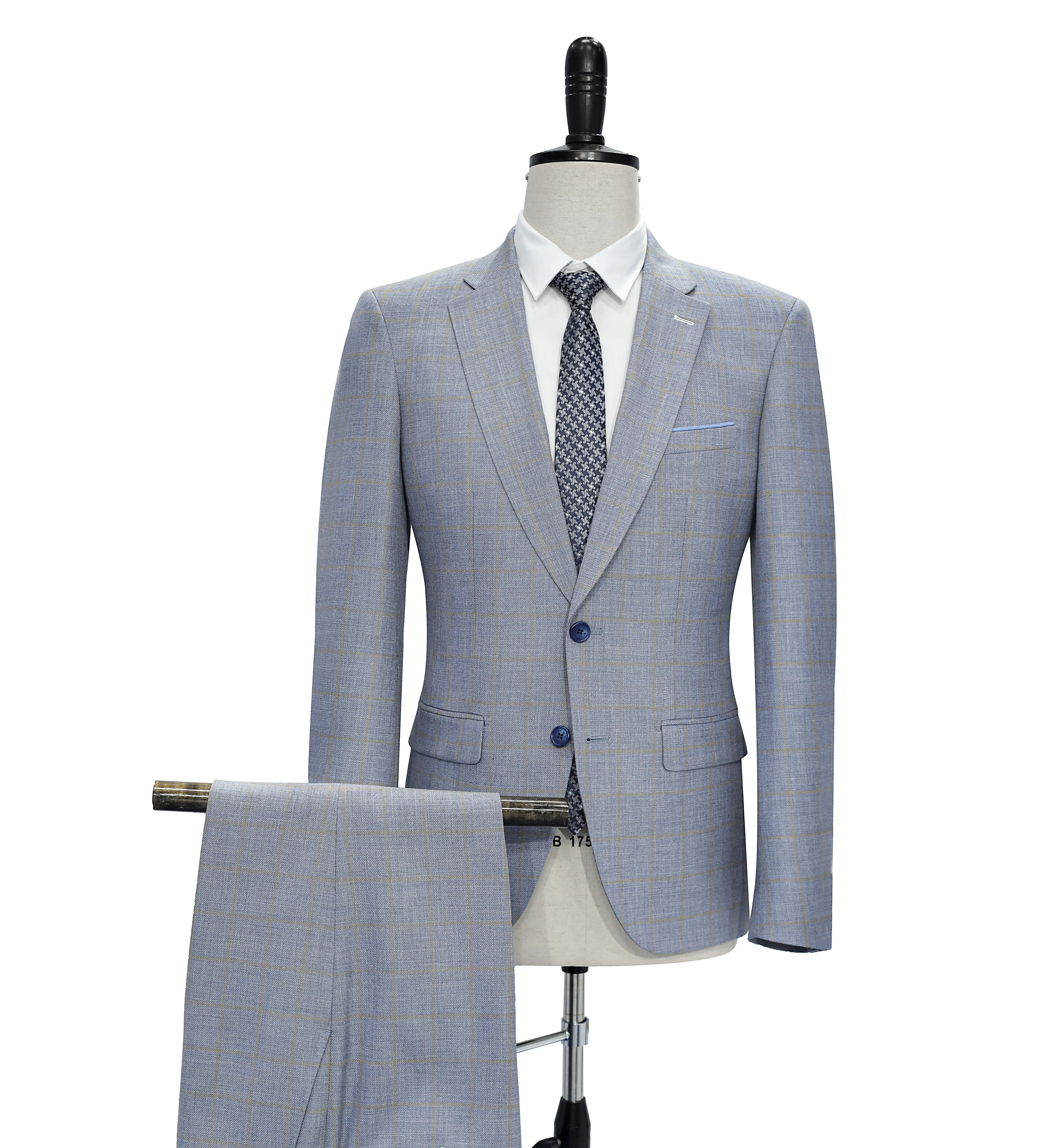 

Clothes for Men Official Suit Full Body Single Piece of Man Suit Wholesale Men's Suits 2020, Gray men's suit