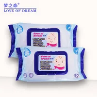 

Alcohol Free Disinfecting Single Sachet Baby Cleaning Wet Water Wipes In Korea