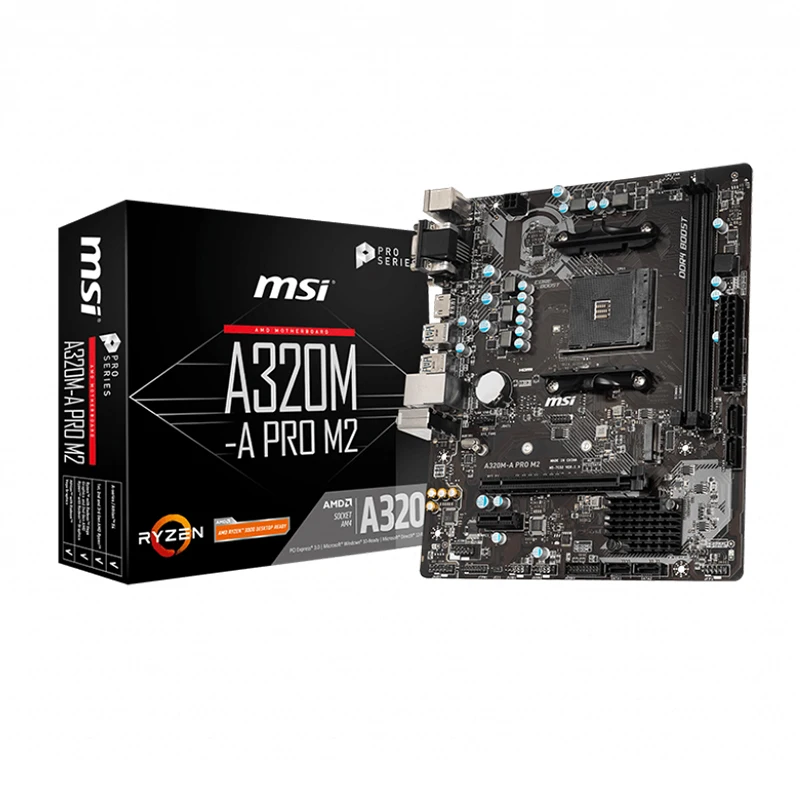 

AMD Chipset AM4 A320M A PRO M2 A320 Motherboard
