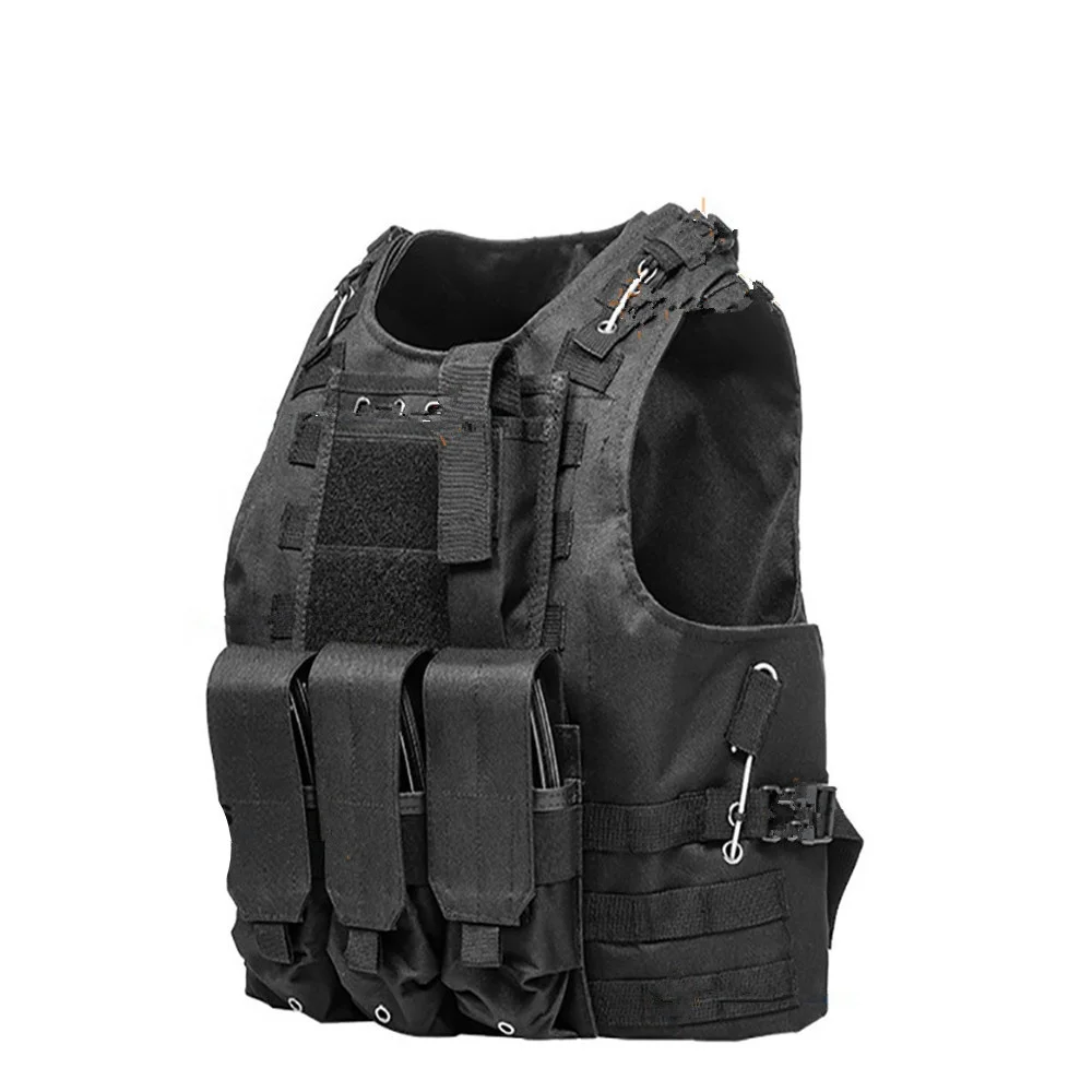 

Customized Polyester Airsoft Hunting Body Armor Stock Cheap Black Molle Combat Tactical Police Duty Plate Carrier Vest for Men, Tan black camouflage