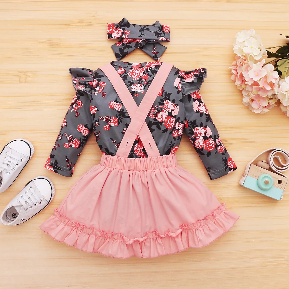 Bebe Puericulture 2 Pcs Ensembles De Bebe Filles Honestyi Nouveau Ne Fleur Imprimer Barboteuses Bretelles Plisse Rompers De Princesse Bandeau Avec Noeud Combinaison Vetements Ete Nouveau Pas Cher Tenues 0 18 Mois Ensembles Bigblockrealty Com