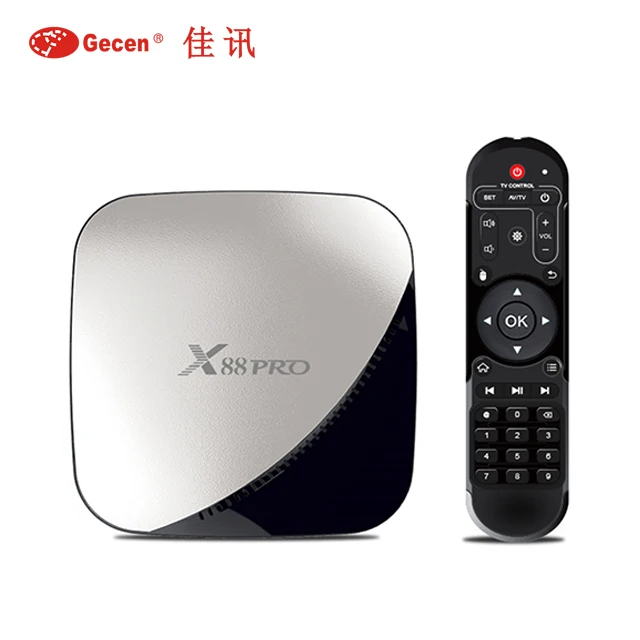 

X88 PRO TV Box Android TV Box 9.0 4GB RAM 64GB 32GB RK3318 Quad core Wifi 4K set top box