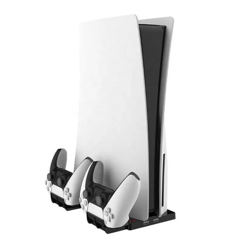 

Ps5 Game Console Controller Dock Charger Multi-Function Holder Steady Base Stand Bracket For, Black