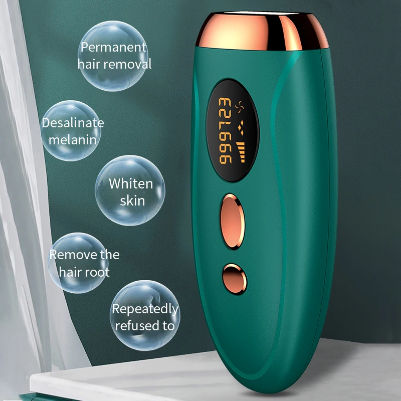 

Permanent Laser Bikini Hair Removal 999,000 Pulses Light LCD Women Painless IPL Laser Epilator