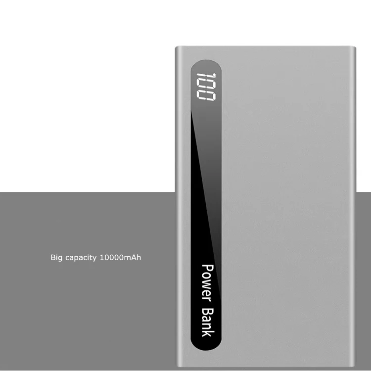 Wholesale new coming lcd display USB 10000mah charger banks power bank ultra thin type C portable fast charging power banks - ANKUX.COM