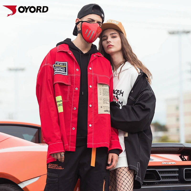

100% Polyester Plus Size Street Wear Streetwear Hip Hop Jacket