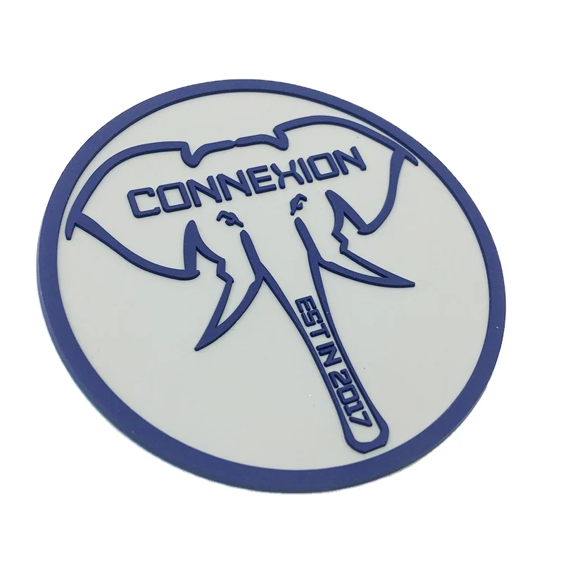 

Wholesale High Quality Custom Rubber Patch Logo Custom Clothing Label, Customized