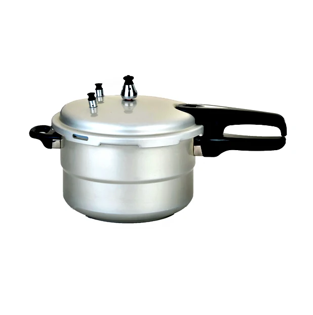 

11L Cookware Available Set Aluminum Pressure Cooker With Steamer Basket 28CM, Soft anodized