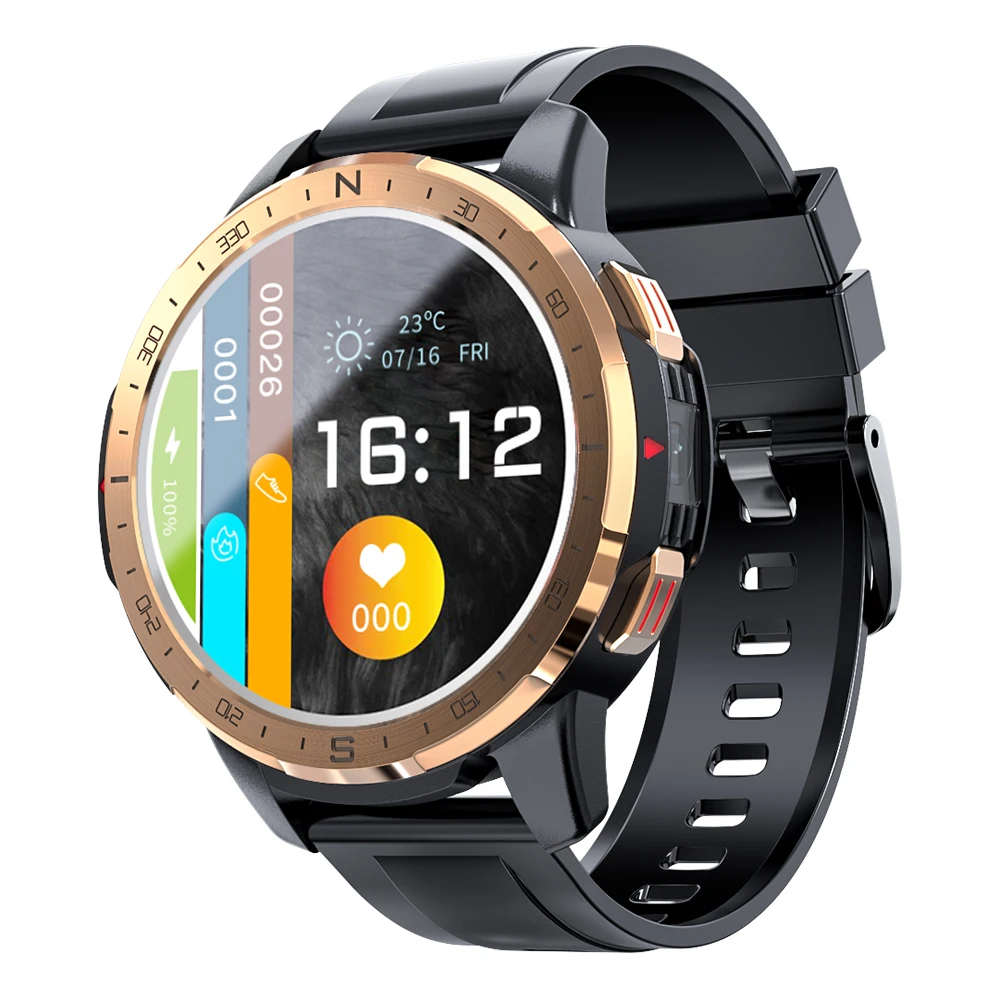 

2021 Hot Sell 4G GPS WIFI 4+128G Full circle full touch Smart Watch APPLLP 7 Waterproof 1000mAH 1.6 Inch AMOLED Smartwatch