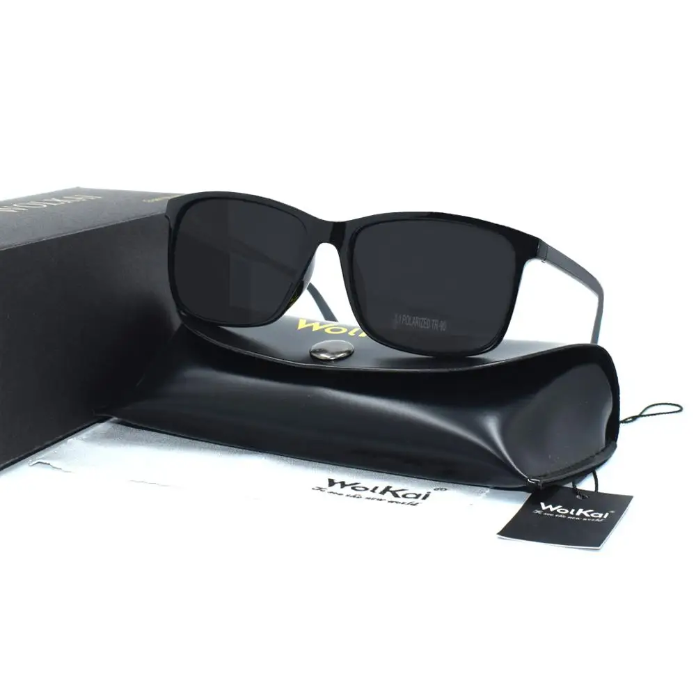 

Polarized Lens TR90 Frame Mens and Women Retro Sunglasses UV400 Fashion Designer Sports Travelling Sun Glasses