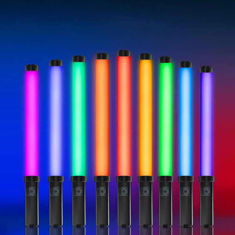 

RGB Colorful LED Stick Fill Light Handheld 20W 3000K LED Flash Light stick Speedlight Photographic Lighting
