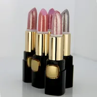 

2019 Mineral makeup stick 5 glitter lip kit fashion shimmer colors matte lipstick private label with small quantity