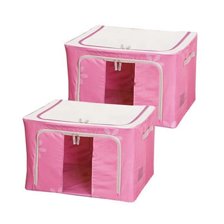 

Pink Organizer Box Clothes Cupboard Storage Small Storage Bins, Customized color