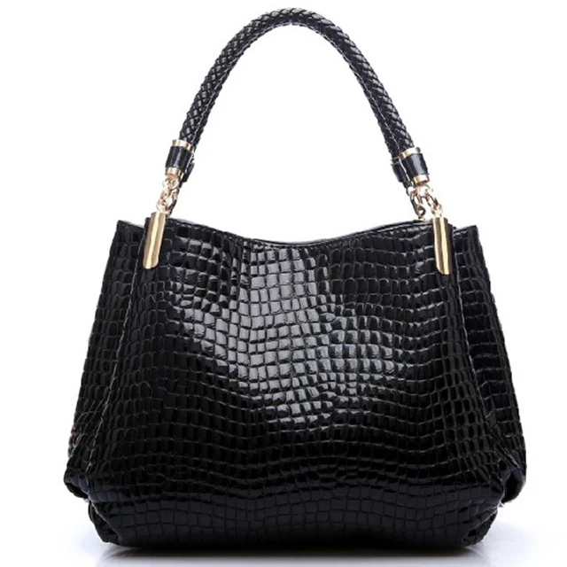 

New PU Leather Women Handbag Large Female Totes Brand Designer Retro Women Leather Shoulder Bag
