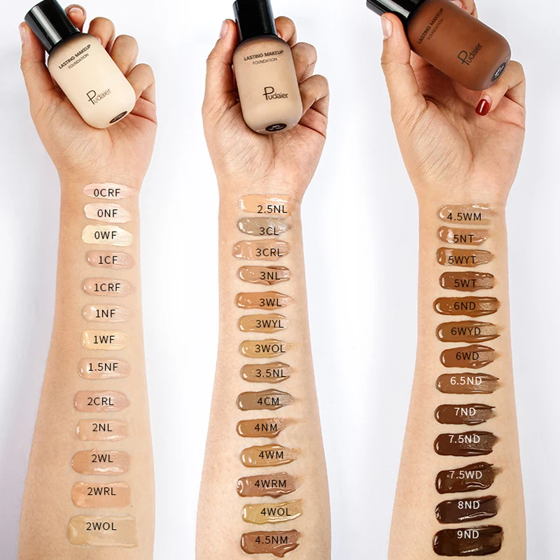 

Cosmetics Manufacturers Custom Logo OEM Natural Concealer Moisturizing Liquid Makeup Foundation