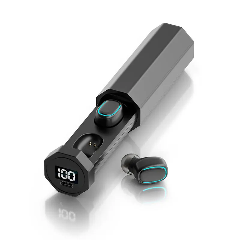 

2022 Newest Wireless Mini Long Standby Headset Binaural Earbuds Waterproof Noise Reduction Sports In-ear Earphone