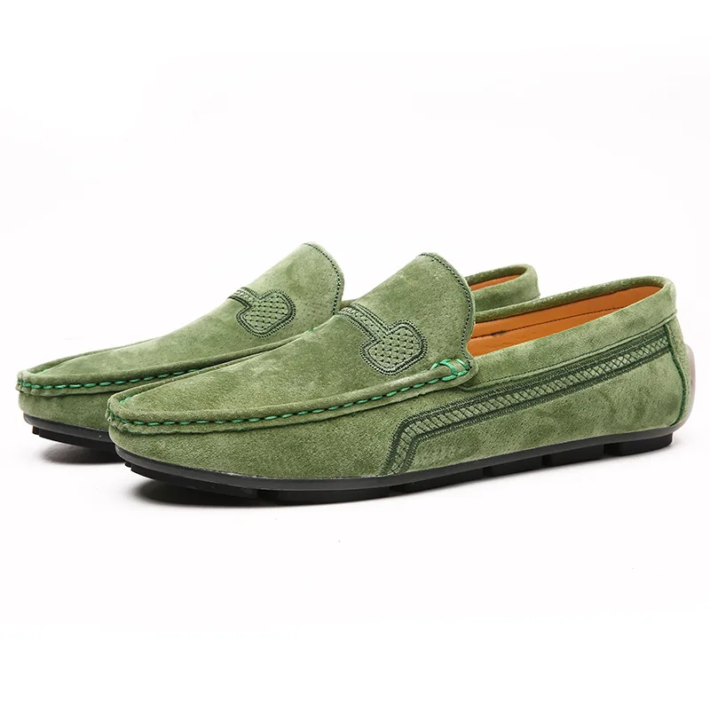 

Simple large size bean shoes men's driving casual shoes men's cross-border size slip on shoes