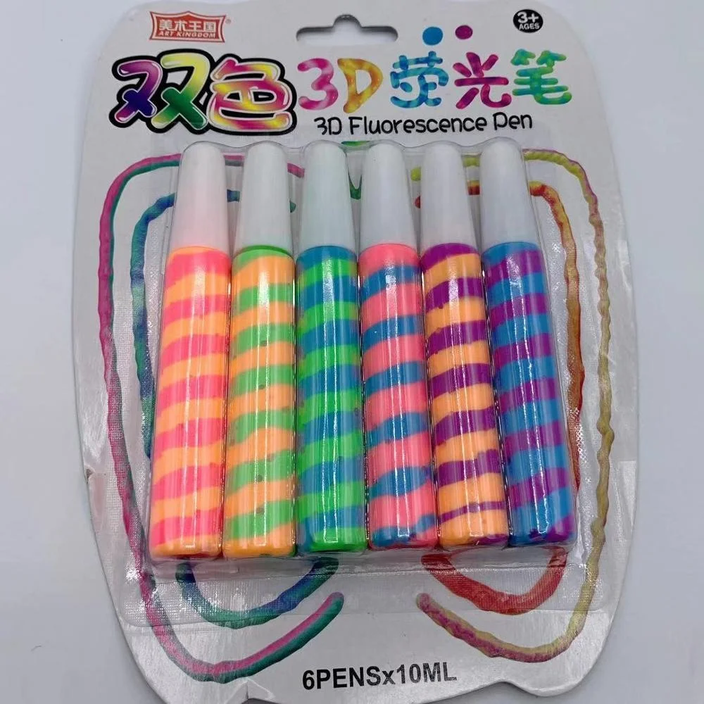 
3D GLUE NEON GLUE NOVELTY GLUE TUBE 