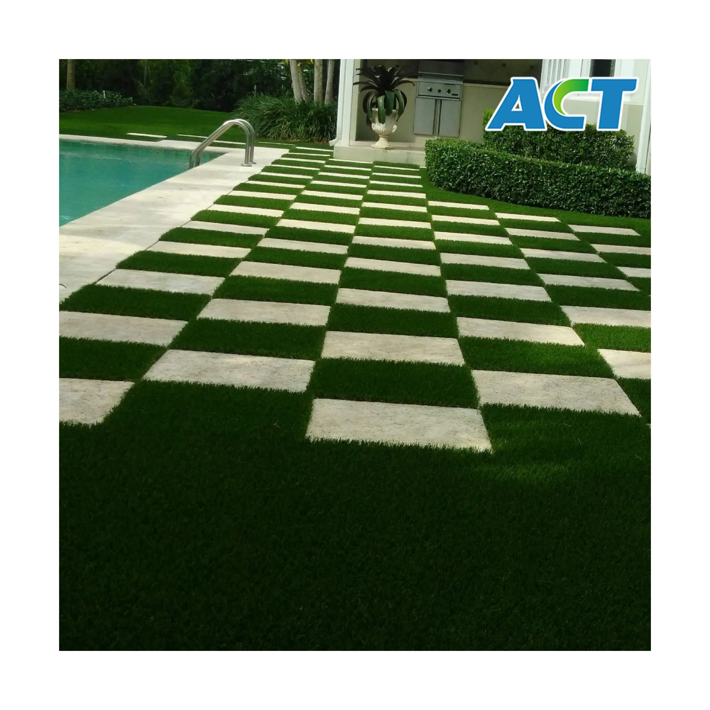 

Artificial turf LW40 synthetic grass yarn for garden lawn 4cm artificial grass animals