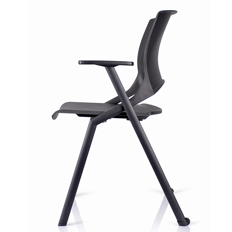 Hot sale in market Foldable black metal folding chairs