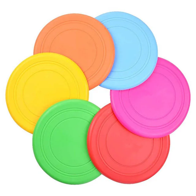 

Best Funny Pet Dog Toy Flying Object Silicone Bite-Resistant Training Throwing Toy Flying Discs, Customized color