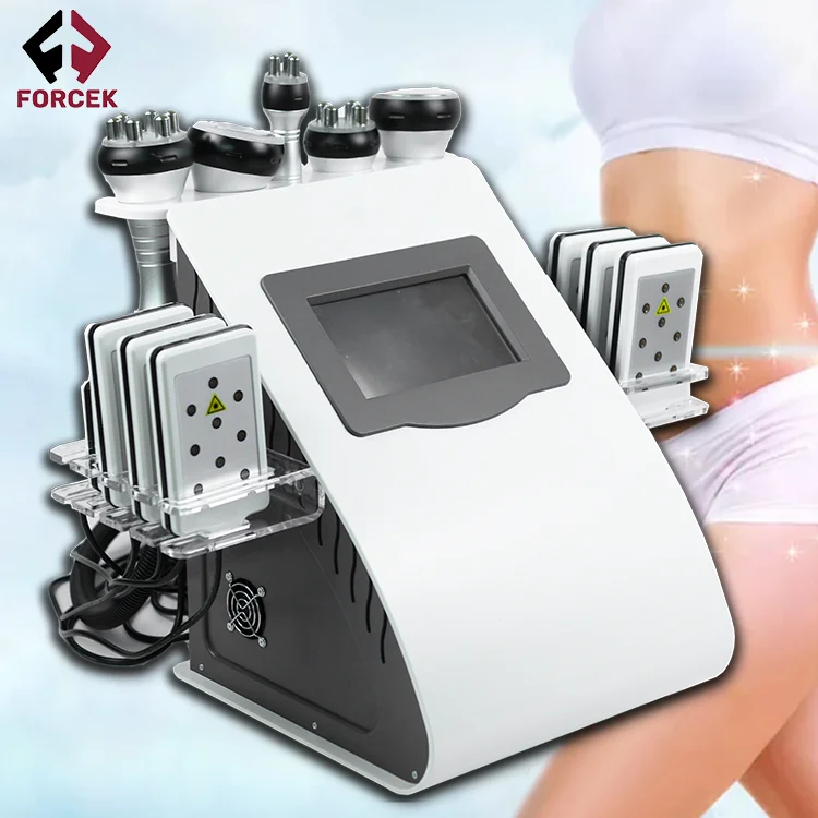 

Best Selling 6 in 1 Cavitation Machine Ultrasonic Cavitation Device Fat Burden Machine 40K Tiny Burning Fat Instrument