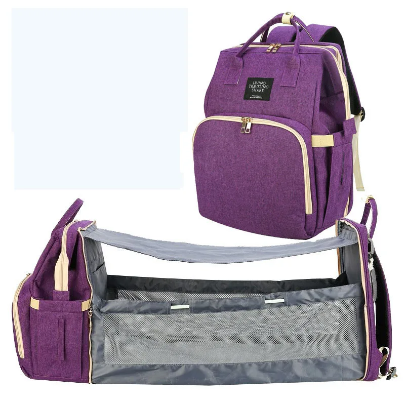 

Diaper Bag Backpack Nappy Bag Changing Bags with Insulated Pockets Stroller Straps and Built-in USB Charging port