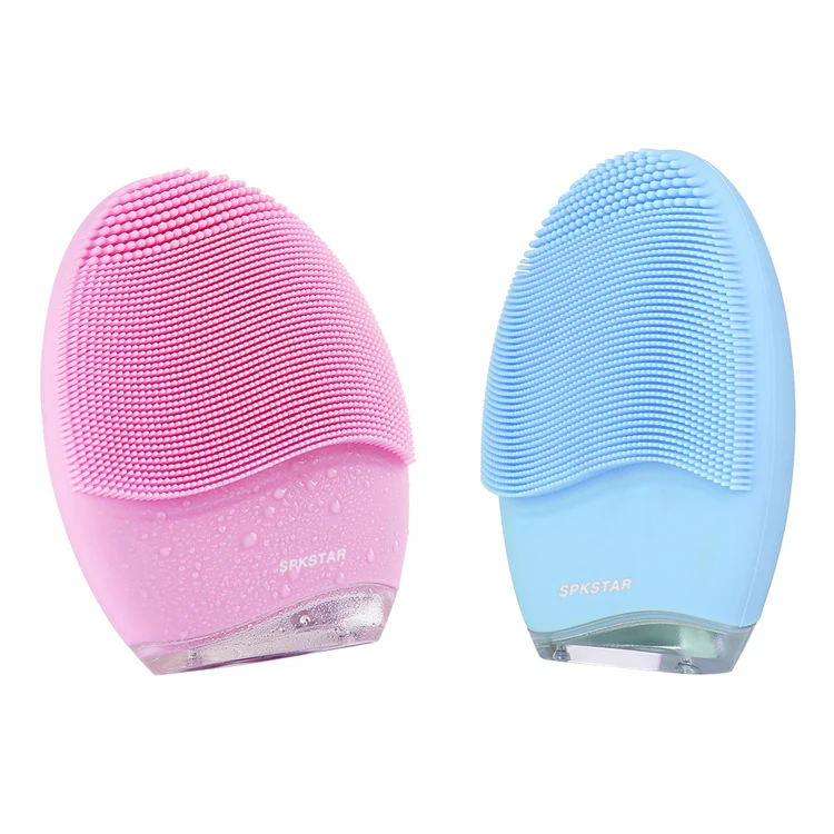 

Newest Products 2021 Skin Care Silicone Face Clean Beauty Massage USB Electric Cleanser Facial Cleansing Brush