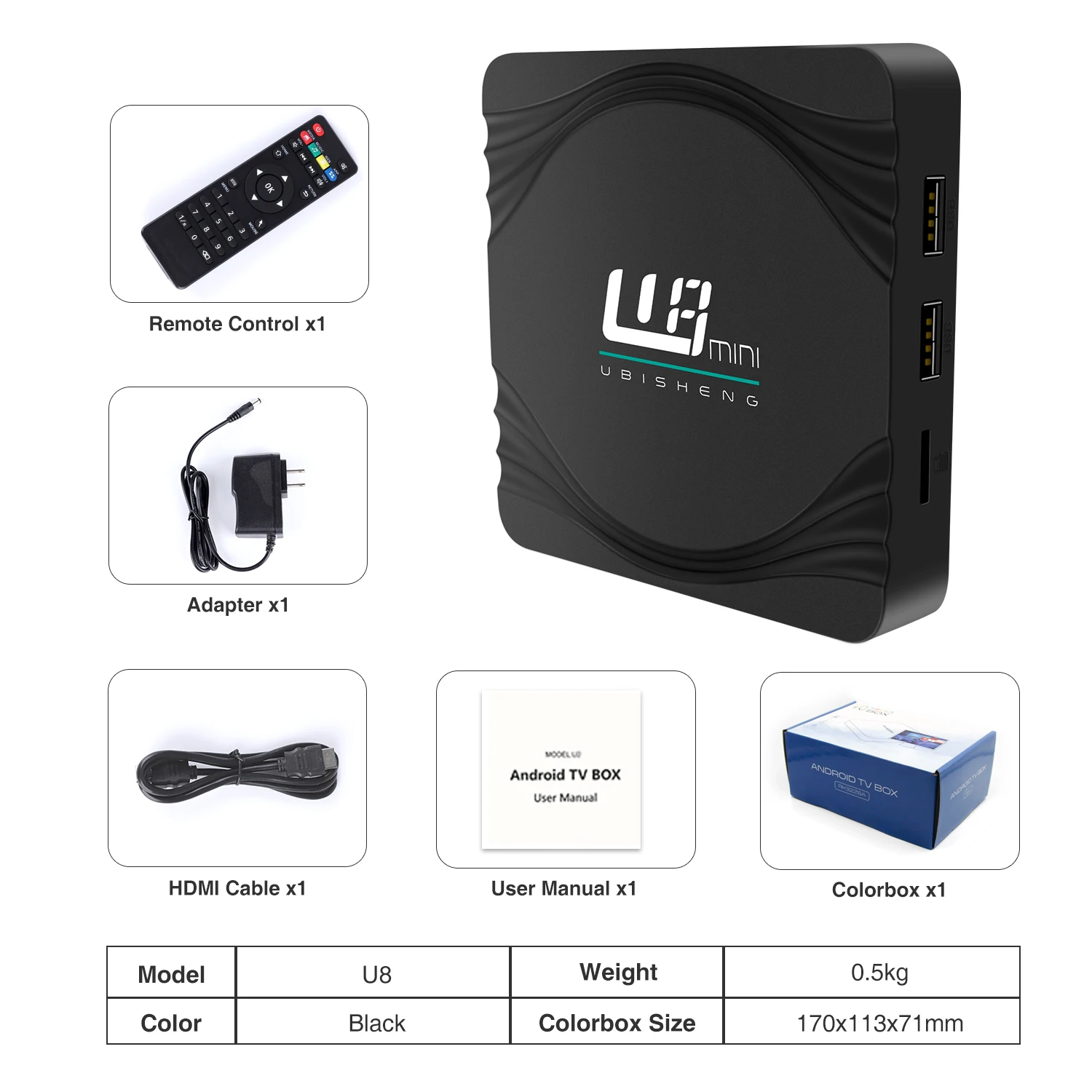 
Factory price rk3228a iptv internet tv set top box android 9.0 4k smart roku tv box 