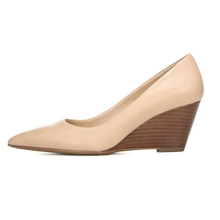 beige tuxedo dress Beige Wedge Loafer Mules for Women  E Fashion
