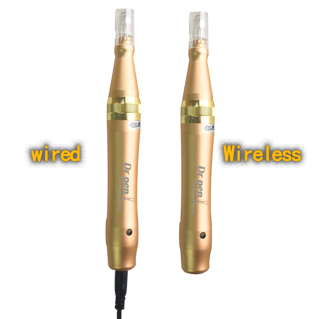 

2019 Vesta Professional electric Dr.Pen M5 Nano Microneedling pen M7 Dermapen With Special Logo Design Pen Derma, Gold