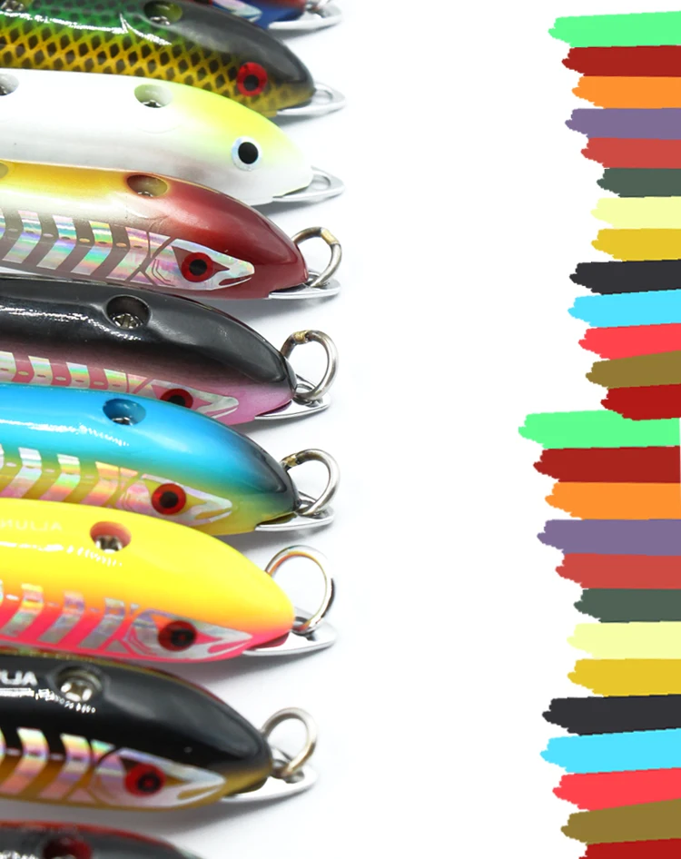 5inch 13cm Salmon Trolling Drone Spoon Metal Stainless Steel Fishing