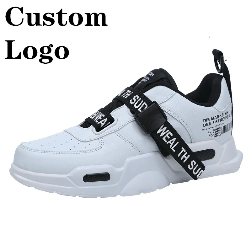 

Moyo Casual Men Shoes Fashion Men Sports Shoes Footwear Custom Men Sneakers Shoes, White-black;white-red;black;red;green