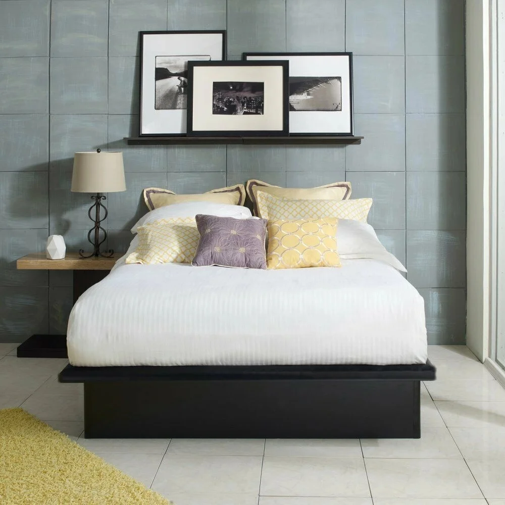 Hotels Metal Bed Frame Platform Bed High Quality Bedroom Furniture