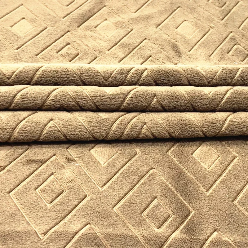 经编针织 100% 聚酯压花垂死 minky velboa 毛绒面料 - buy minky 压