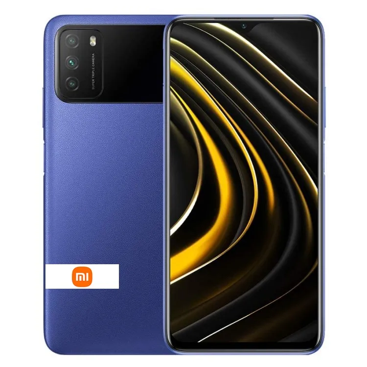 

New Dropshipping New mobile Original Xiaomi POCO M3 Phone 48MP Camera 4GB+128GB 6000mAh 6.53 inch Cell Phone