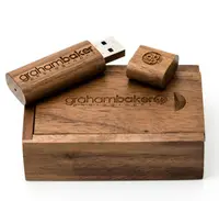 

Custom Bamboo Wooden USB 2.0 Flash Drive Photography Storage Pendrive 32GB 64GB 128GB/ Wooden USB Flash Drive 16GB