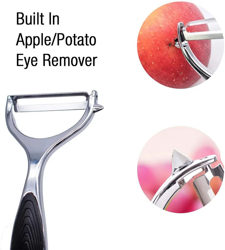 Best Sell Kitchen Swivel Vegetable Peeler Premium Stainless Steel Y