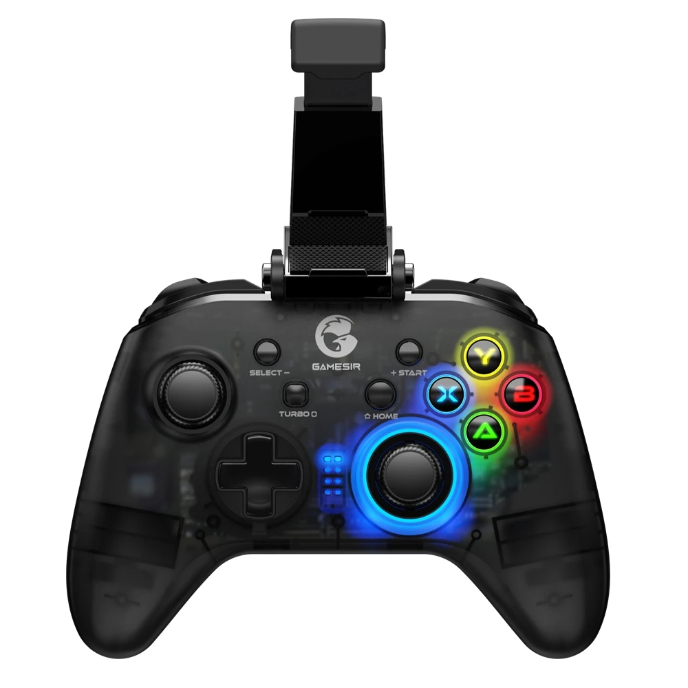 

GameSir T4Pro LED Wireless Controller for Windows 2.4G Switch/PC/iOS/Android Dual Shock Vibration BT Mobile Gamepad