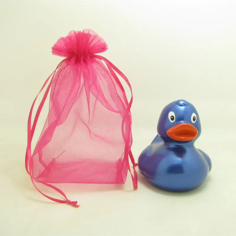 Promotional gift rubber baby toy Spray water floating Christmas duck bath toy