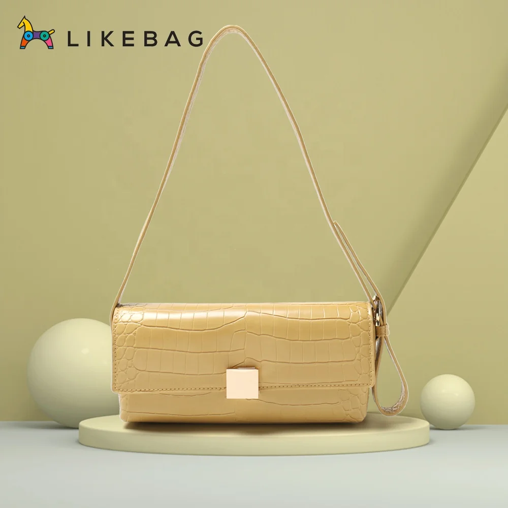 

LIKEBAG new hot sale fashion casual messenger bag with stone pattern