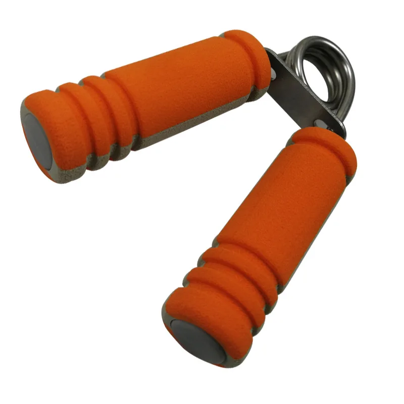 

Unisex Home Gym Exercise Equipment Grip Strength Trainer Adjustable Non Slip Finger Exerciser Stretcher Grip Ring Stress Relief, Orange gray