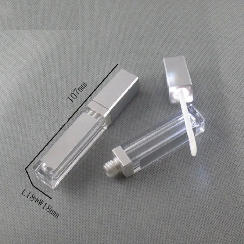 

DIY Cruelty Free Glitter Lipgloss Create Your Own Cosmetic Shiny Clear Lipgloss with LED mirror tube