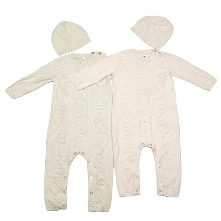 

High quality baby boys and girls knitted suspender trousers baby pants 100% organic cotton
